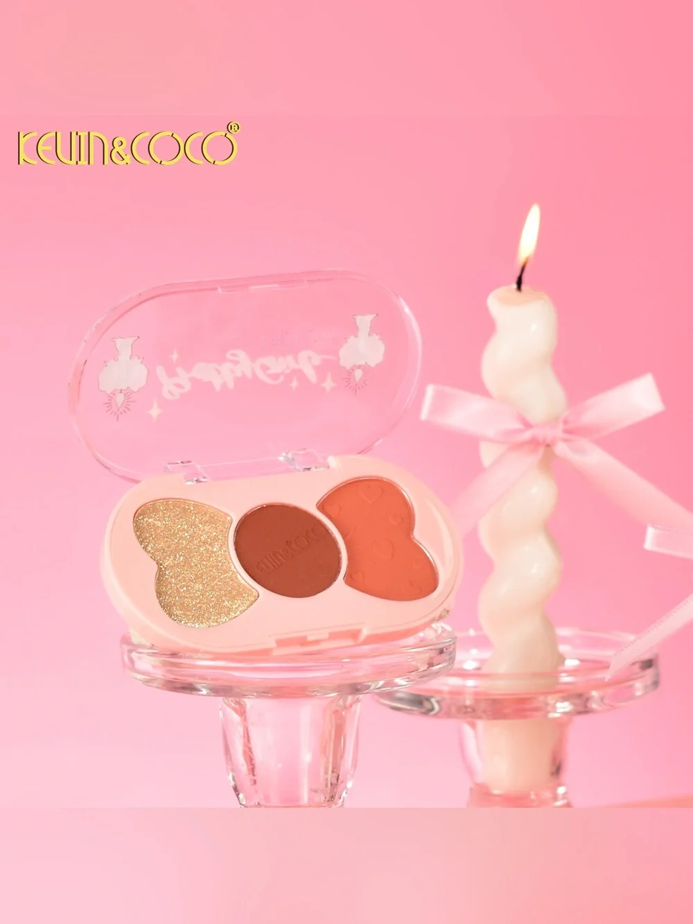 Bella Vita Pretty Girl 3-Color Eyeshadow Trio - Pink & Peach Shades